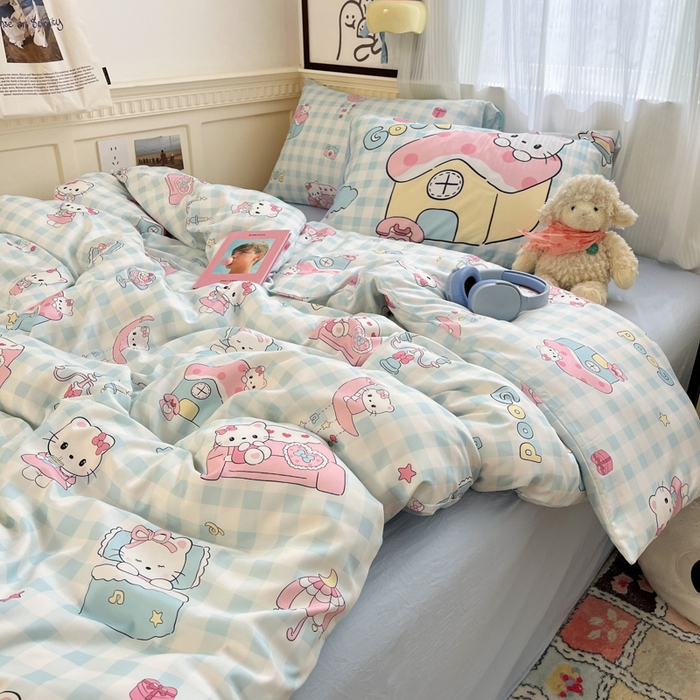 91家纺网 家纺一手货源 找家纺 曼陀罗 2025新款大版混搭四件套 大版-凯蒂之家