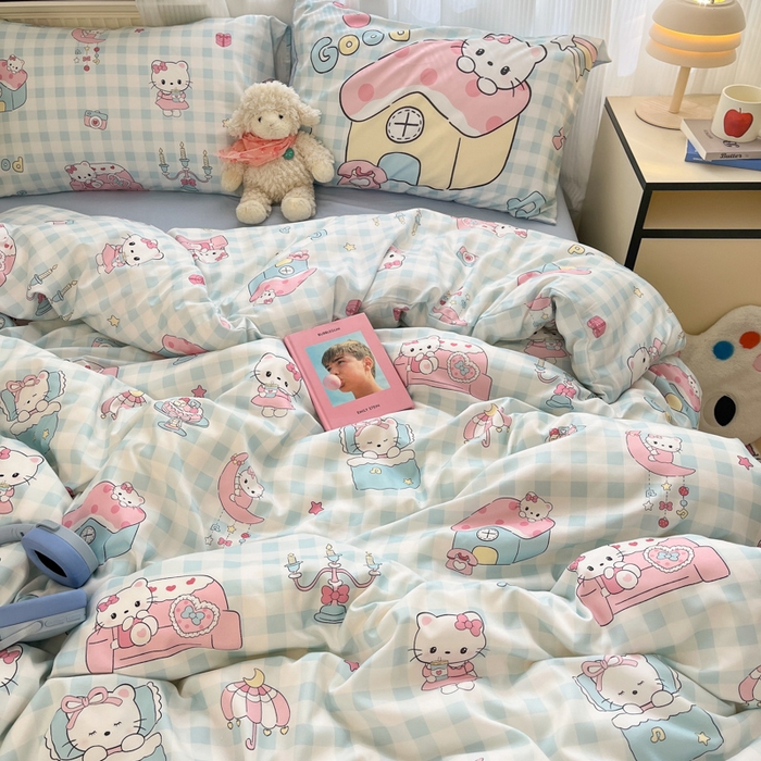 91家纺网 家纺一手货源 找家纺 曼陀罗 2025新款大版混搭四件套 大版-凯蒂之家