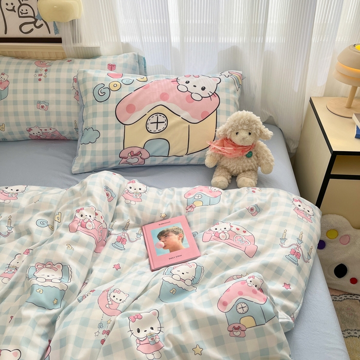 91家纺网 家纺一手货源 找家纺 曼陀罗 2025新款大版混搭四件套 大版-凯蒂之家