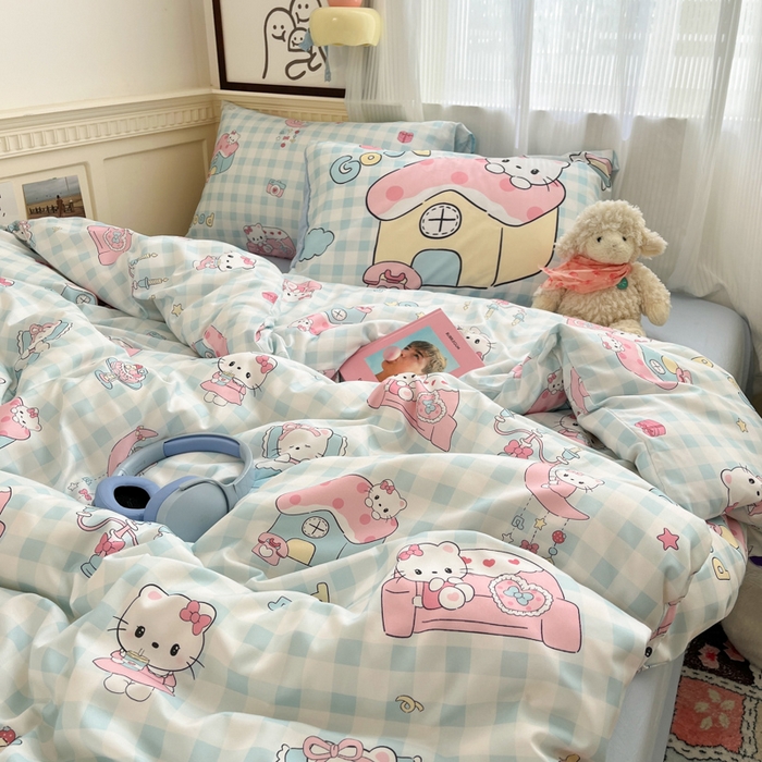 91家纺网 家纺一手货源 找家纺 曼陀罗 2025新款大版混搭四件套 大版-凯蒂之家