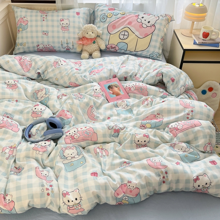 91家纺网 家纺一手货源 找家纺 曼陀罗 2025新款大版混搭四件套 大版-凯蒂之家