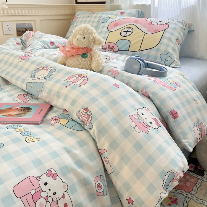 91家纺网 家纺一手货源 找家纺 曼陀罗 2025新款大版混搭四件套 大版-凯蒂之家