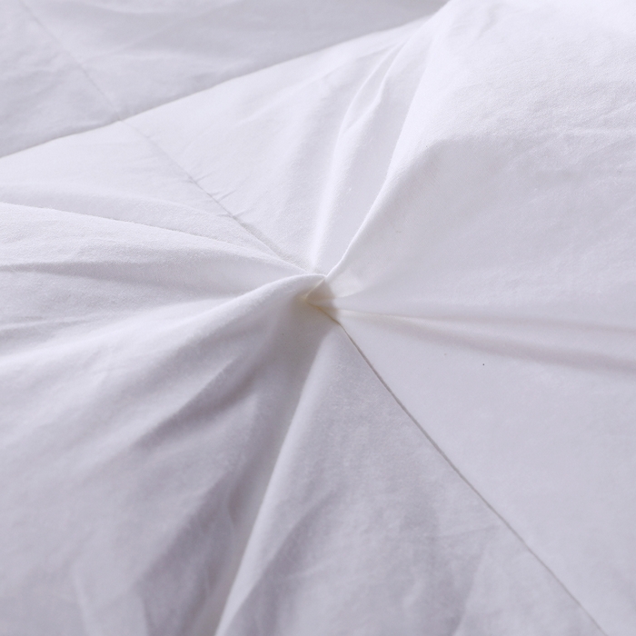 91家纺网 家纺一手货源 找家纺 四川牛皮席 2025新款温暖轻盈东北95白鹅绒被扭花款 200*230-6斤 白色