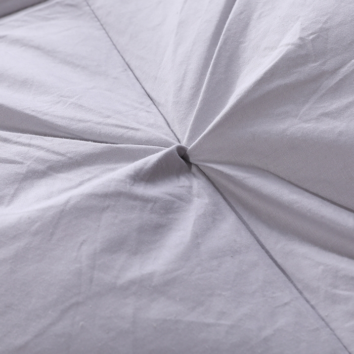 91家纺网 家纺一手货源 找家纺 四川牛皮席 2025新款温暖轻盈东北95白鹅绒被扭花款 200*230-6斤 灰色