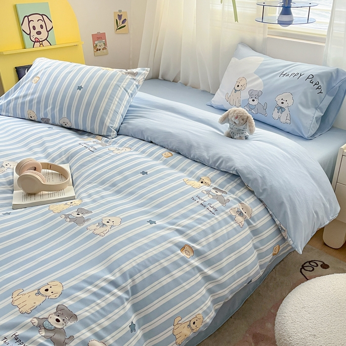 91家纺网 家纺一手货源 找家纺 曼陀罗 2025新款大版混搭四件套 大版-老友记