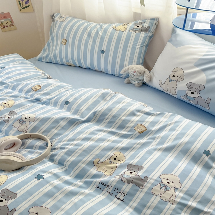 91家纺网 家纺一手货源 找家纺 曼陀罗 2025新款大版混搭四件套 大版-老友记