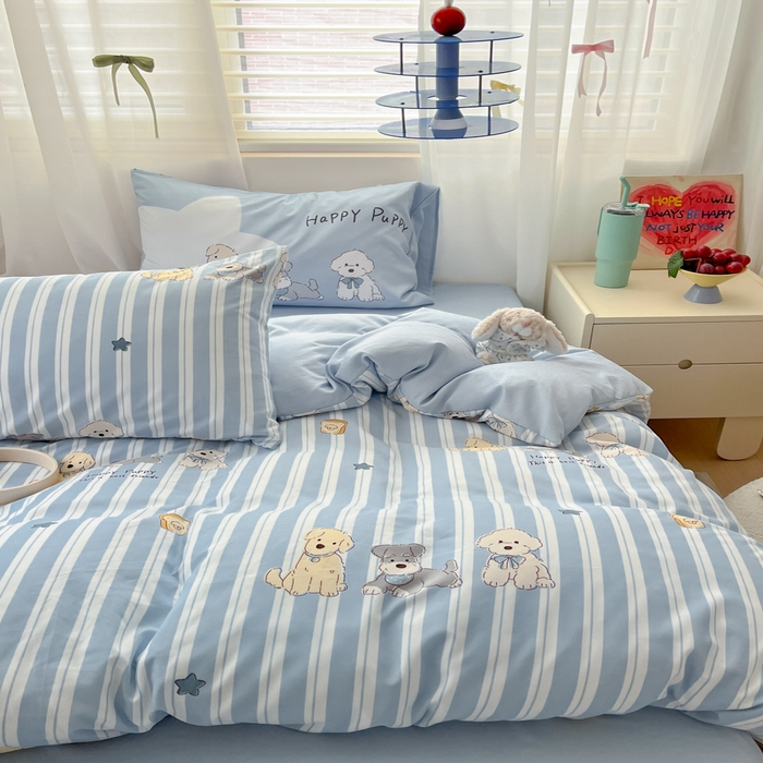 91家纺网 家纺一手货源 找家纺 曼陀罗 2025新款大版混搭四件套 大版-老友记