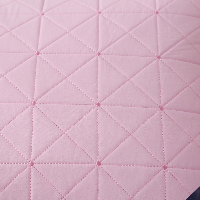 91家纺网 家纺一手货源 找家纺 四川牛皮席 2025新款乳胶功能枕格子枕头枕芯 热熔棉舒适柔软回弹枕头枕芯48*74cm/只 格子-粉色