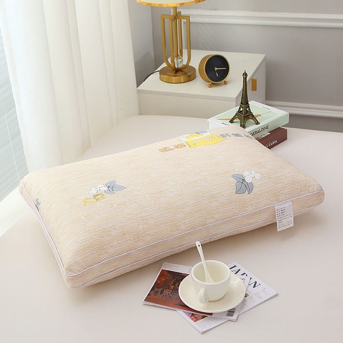 91家纺网 家纺一手货源 找家纺 （总）四川牛皮席 2025新款热熔定型水洗枕（抗菌大豆） 舒适柔软回弹枕头枕芯