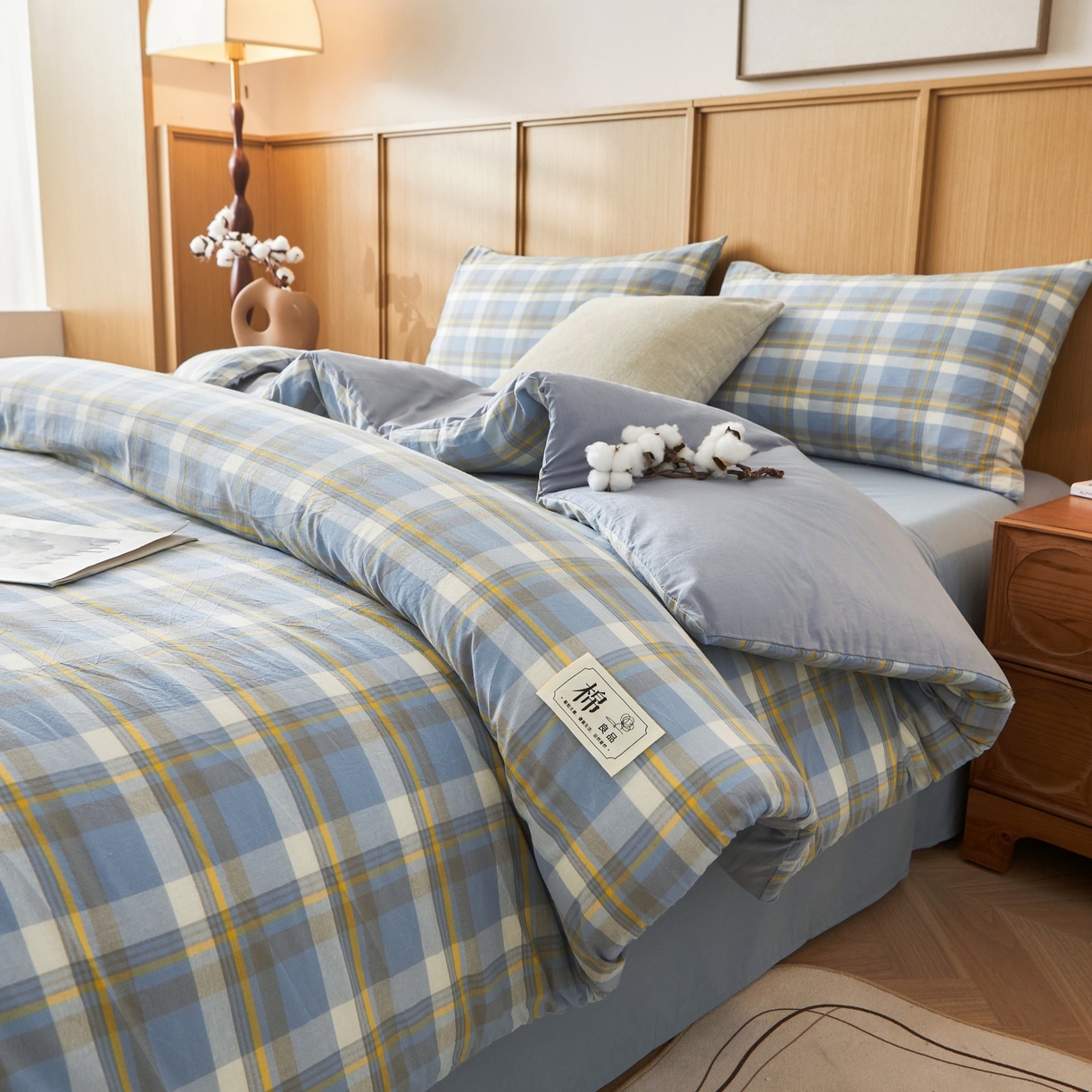 91家纺网 家纺一手货源 找家纺 （总）鑫佰利 2025新款A类水洗棉可拆洗新疆棉花被被子被芯