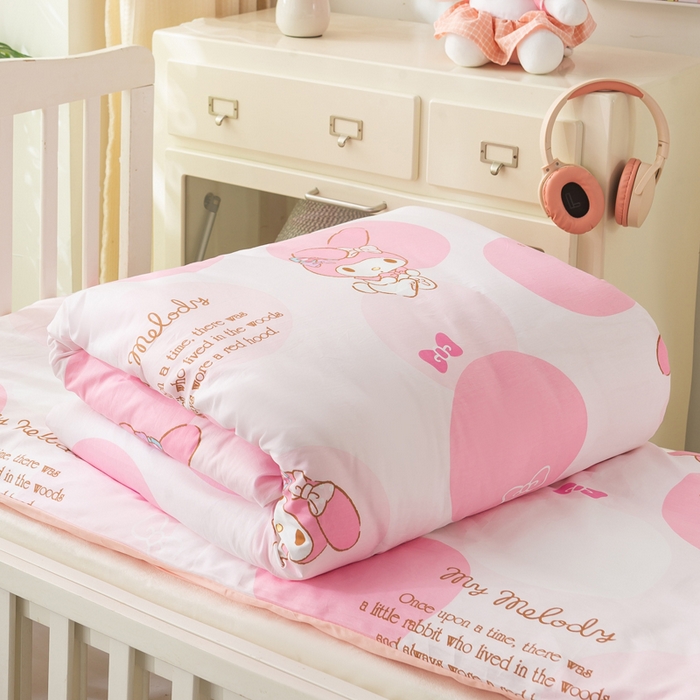 91家纺网 家纺一手货源 找家纺 （总）博雅 2025新款三丽欧全棉纯棉幼儿园三套件宿舍三件套上下铺三件套