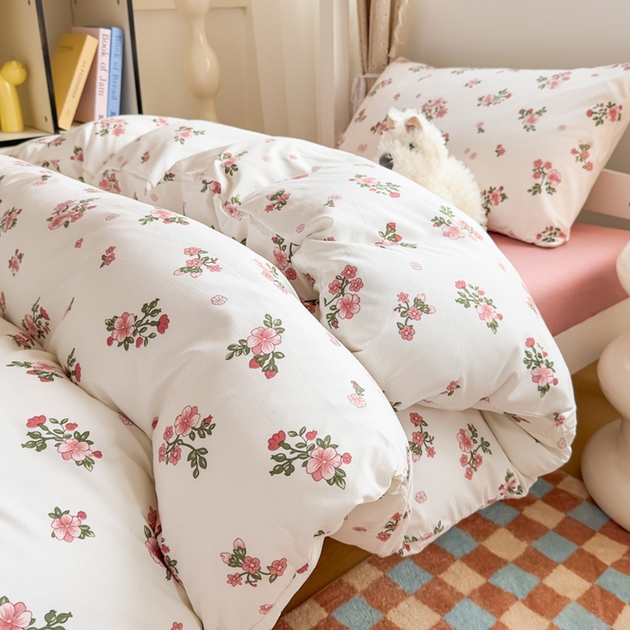 91家纺网 家纺一手货源 找家纺 曼陀罗2025新款超柔云朵棉学生宿舍上下铺三件套 花蜜