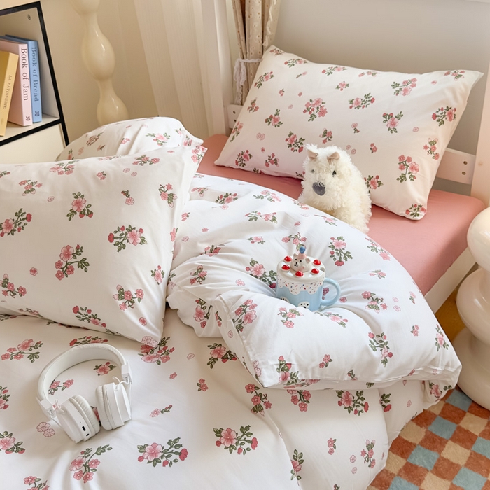 91家纺网 家纺一手货源 找家纺 曼陀罗2025新款超柔云朵棉学生宿舍上下铺三件套 花蜜