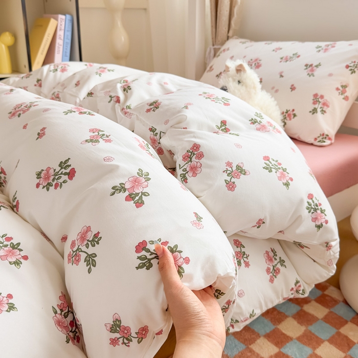 91家纺网 家纺一手货源 找家纺 曼陀罗2025新款超柔云朵棉学生宿舍上下铺三件套 花蜜