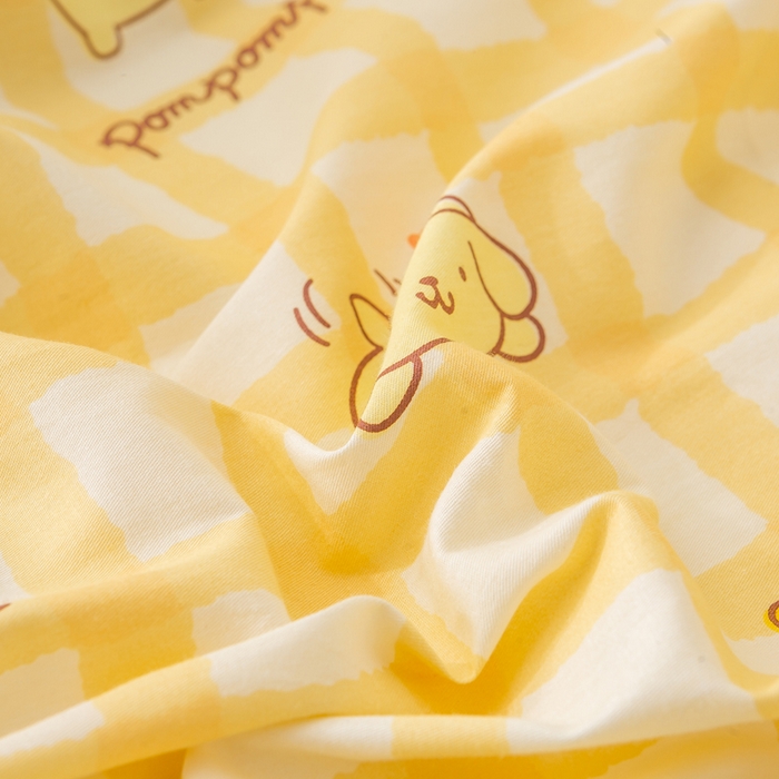 91家纺网 家纺一手货源 找家纺 博雅 2025新款三丽欧全棉纯棉幼儿园三套件宿舍三件套上下铺三件套 美食布丁狗