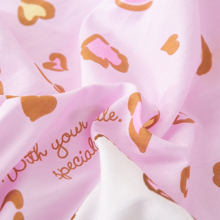 91家纺网 家纺一手货源 找家纺 博雅 2025新款三丽欧全棉纯棉幼儿园三套件宿舍三件套上下铺三件套 心心KT