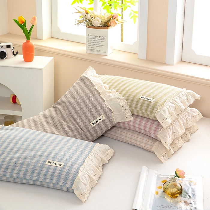 （总）梦莱家纺 2025新款花边款荞麦枕枕头枕芯