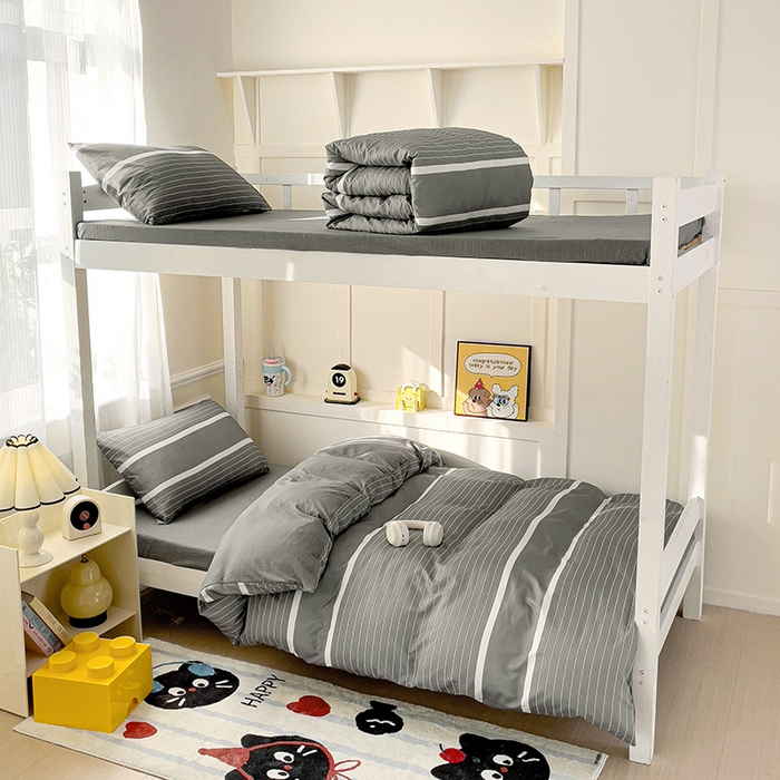 曼陀罗2025新款超柔云朵棉学生宿舍上下铺三件套 威斯汀