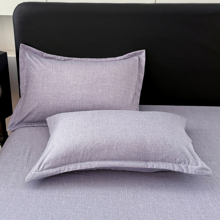 91家纺网 家纺一手货源 找家纺 梦舒羽 2025新款原麻枕套宿舍单人枕芯套枕头套内胆套仿亚麻 冰雾灰