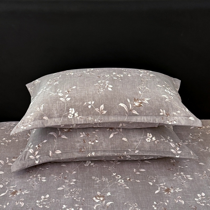 91家纺网 家纺一手货源 找家纺 梦舒羽 2025新款原麻枕套宿舍单人枕芯套枕头套内胆套仿亚麻 花蕾