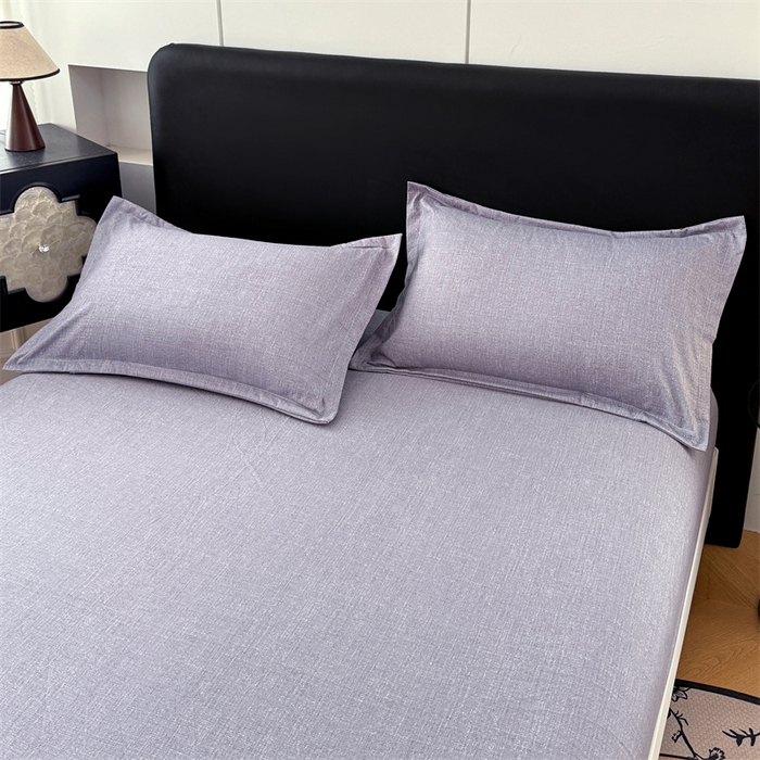 91家纺网 家纺一手货源 找家纺 梦舒羽 2025新款原麻枕套宿舍单人枕芯套枕头套内胆套仿亚麻 冰雾灰