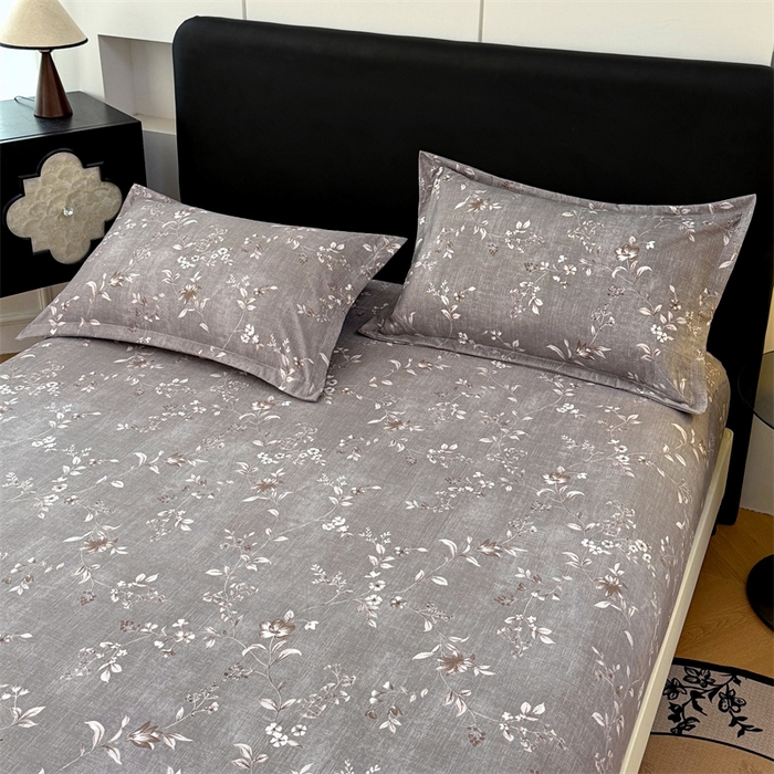 91家纺网 家纺一手货源 找家纺 梦舒羽 2025新款原麻枕套宿舍单人枕芯套枕头套内胆套仿亚麻 花蕾