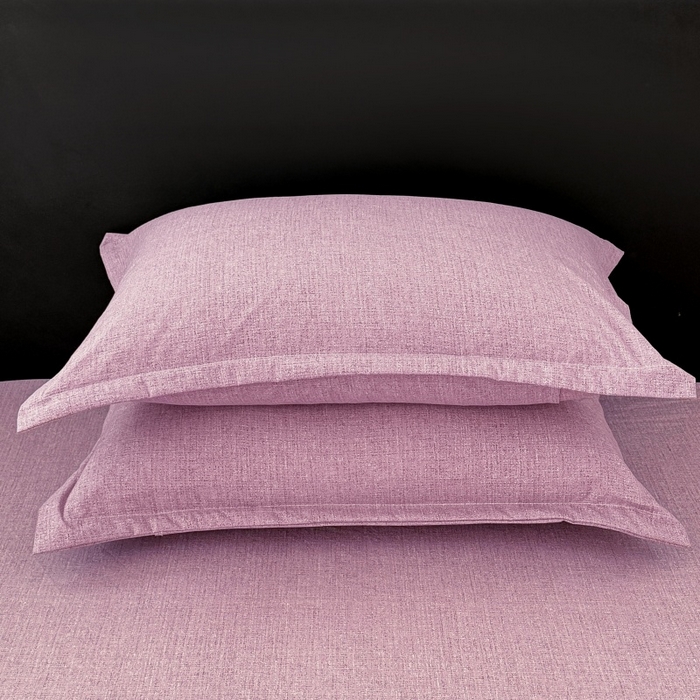 91家纺网 家纺一手货源 找家纺 梦舒羽 2025新款原麻枕套宿舍单人枕芯套枕头套内胆套仿亚麻 星野紫