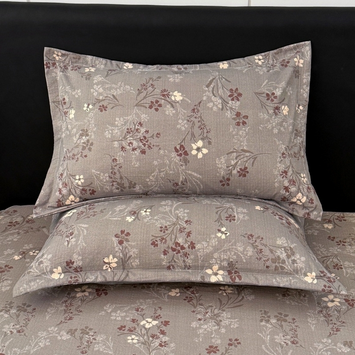 91家纺网 家纺一手货源 找家纺 梦舒羽 2025新款原麻枕套宿舍单人枕芯套枕头套内胆套仿亚麻 山花浪漫