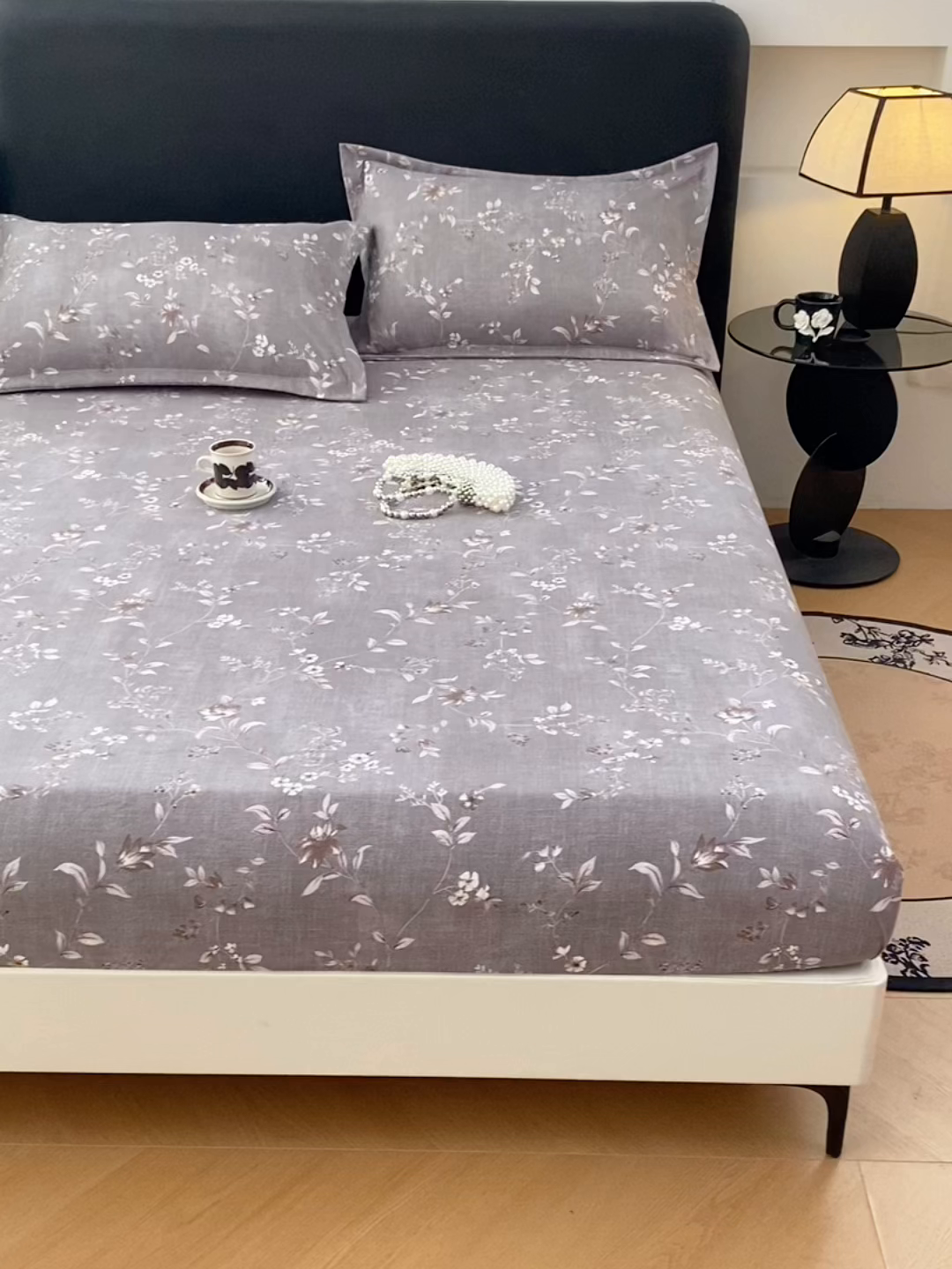 91家纺网 家纺一手货源 找家纺 梦舒羽 2025新款原麻枕套宿舍单人枕芯套枕头套内胆套仿亚麻 花蕾