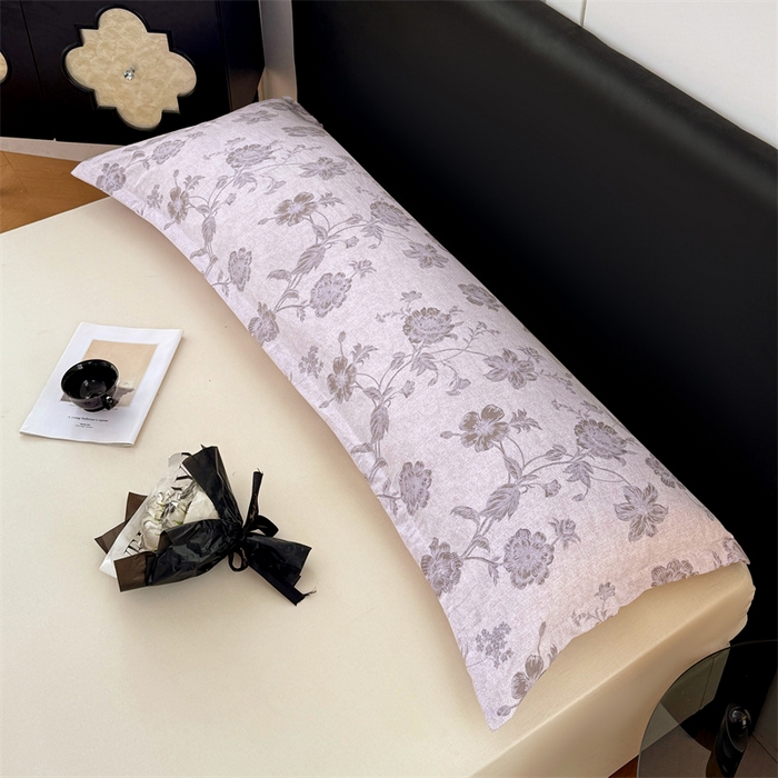 91家纺网 家纺一手货源 找家纺 梦舒羽 2025新款原麻双人枕套宿舍情侣枕芯套家用加长枕头套内胆套仿亚麻 南笙