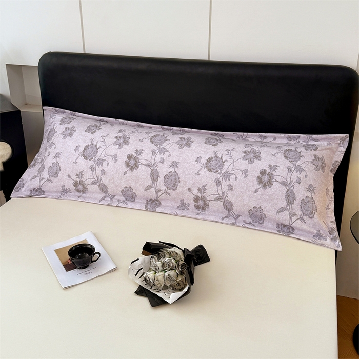 91家纺网 家纺一手货源 找家纺 梦舒羽 2025新款原麻双人枕套宿舍情侣枕芯套家用加长枕头套内胆套仿亚麻 南笙