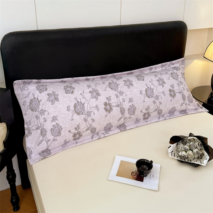 91家纺网 家纺一手货源 找家纺 梦舒羽 2025新款原麻双人枕套宿舍情侣枕芯套家用加长枕头套内胆套仿亚麻 南笙