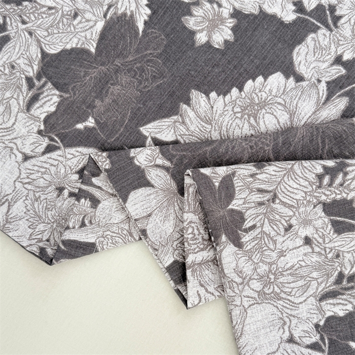 91家纺网 家纺一手货源 找家纺 梦舒羽 2025新款原麻双人枕套宿舍情侣枕芯套家用加长枕头套内胆套仿亚麻 浮绘花影-白