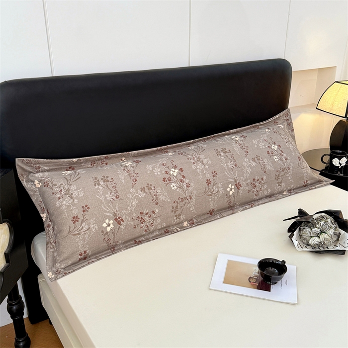 91家纺网 家纺一手货源 找家纺 （总）梦舒羽 2025新款原麻双人枕套宿舍情侣枕芯套家用加长枕头套内胆套仿亚麻