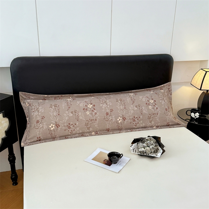 91家纺网 家纺一手货源 找家纺 （总）梦舒羽 2025新款原麻双人枕套宿舍情侣枕芯套家用加长枕头套内胆套仿亚麻