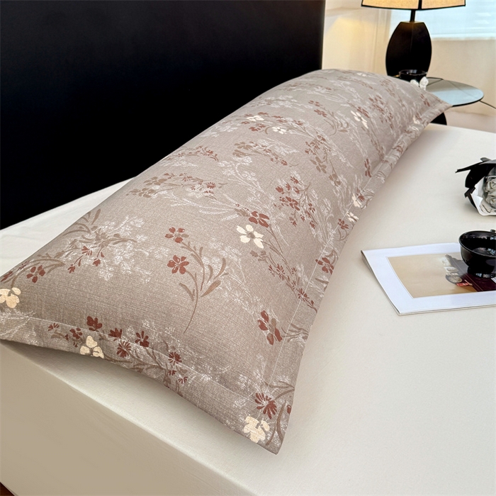 91家纺网 家纺一手货源 找家纺 （总）梦舒羽 2025新款原麻双人枕套宿舍情侣枕芯套家用加长枕头套内胆套仿亚麻