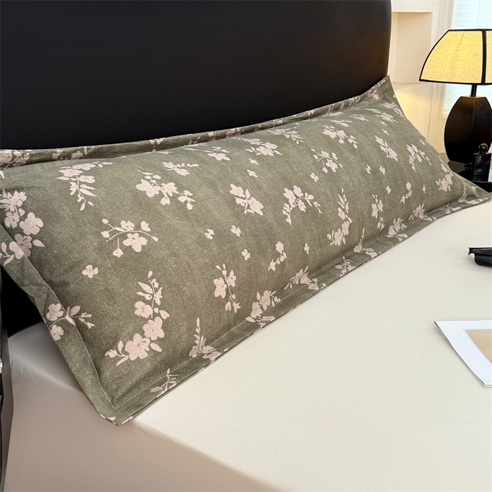 91家纺网 家纺一手货源 找家纺 （总）梦舒羽 2025新款原麻双人枕套宿舍情侣枕芯套家用加长枕头套内胆套仿亚麻