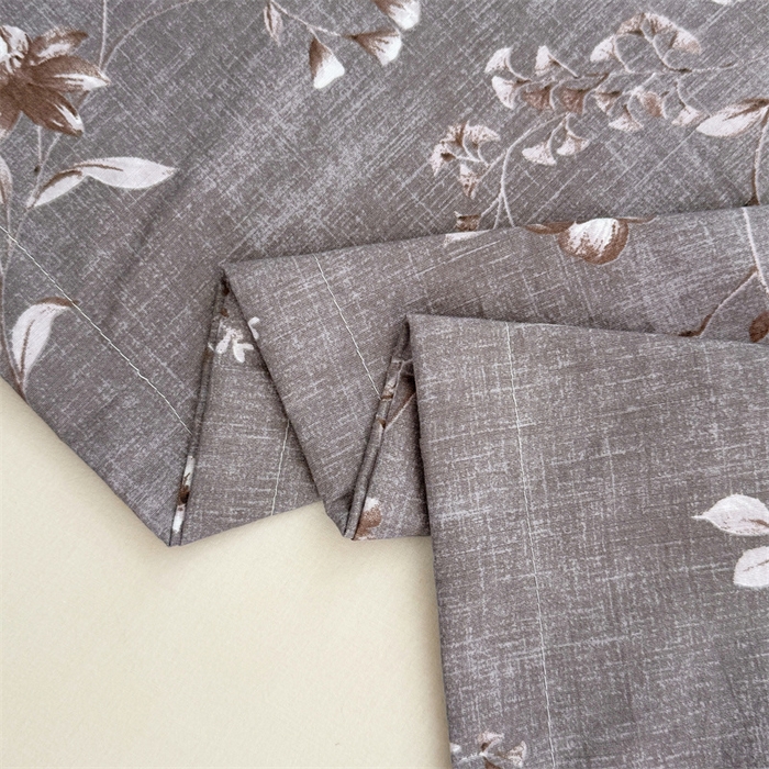 91家纺网 家纺一手货源 找家纺 梦舒羽 2025新款原麻双人枕套宿舍情侣枕芯套家用加长枕头套内胆套仿亚麻 花蕾