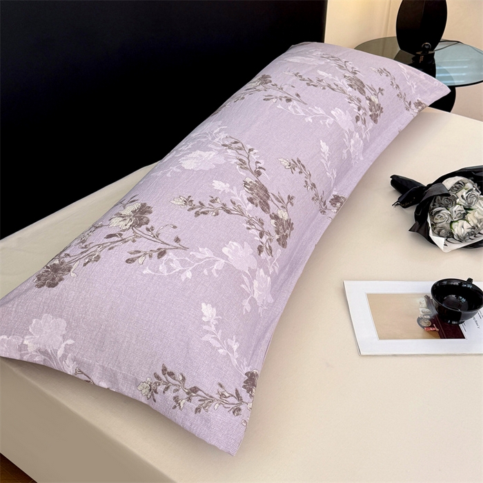 91家纺网 家纺一手货源 找家纺 梦舒羽 2025新款原麻双人枕套宿舍情侣枕芯套家用加长枕头套内胆套仿亚麻 春风序