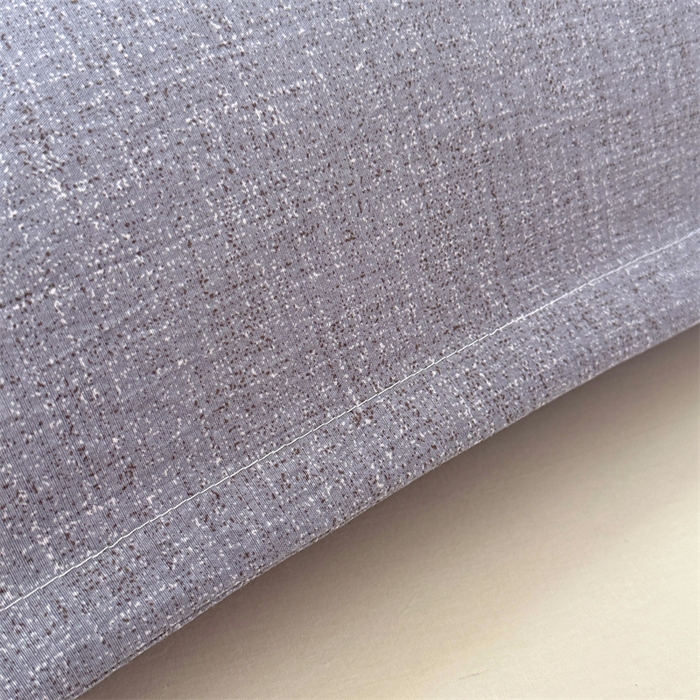 91家纺网 家纺一手货源 找家纺 梦舒羽 2025新款原麻双人枕套宿舍情侣枕芯套家用加长枕头套内胆套仿亚麻 冰雾灰