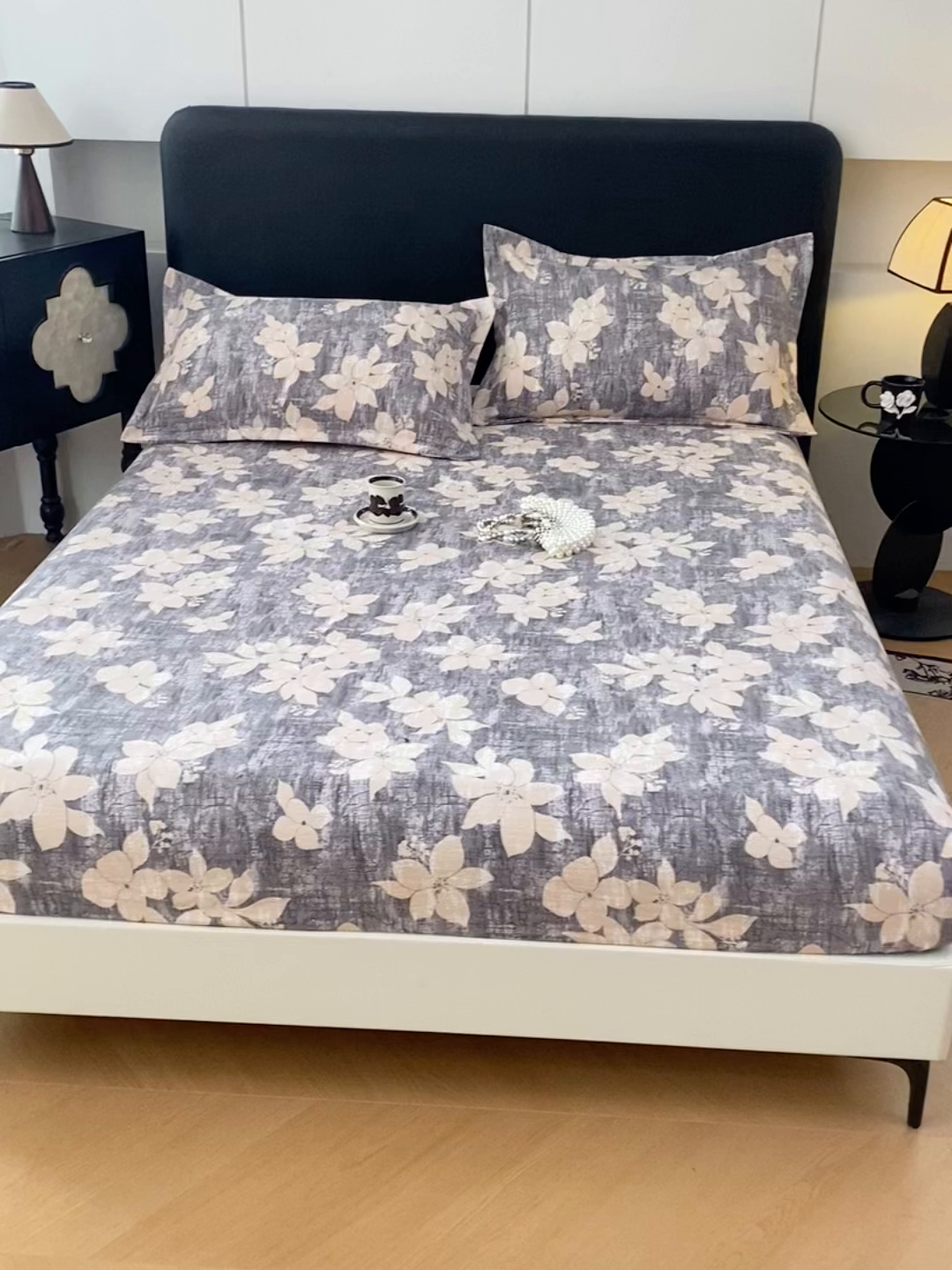 91家纺网 家纺一手货源 找家纺 梦舒羽 2025新款原麻双人枕套宿舍情侣枕芯套家用加长枕头套内胆套仿亚麻 陌上花开-咖