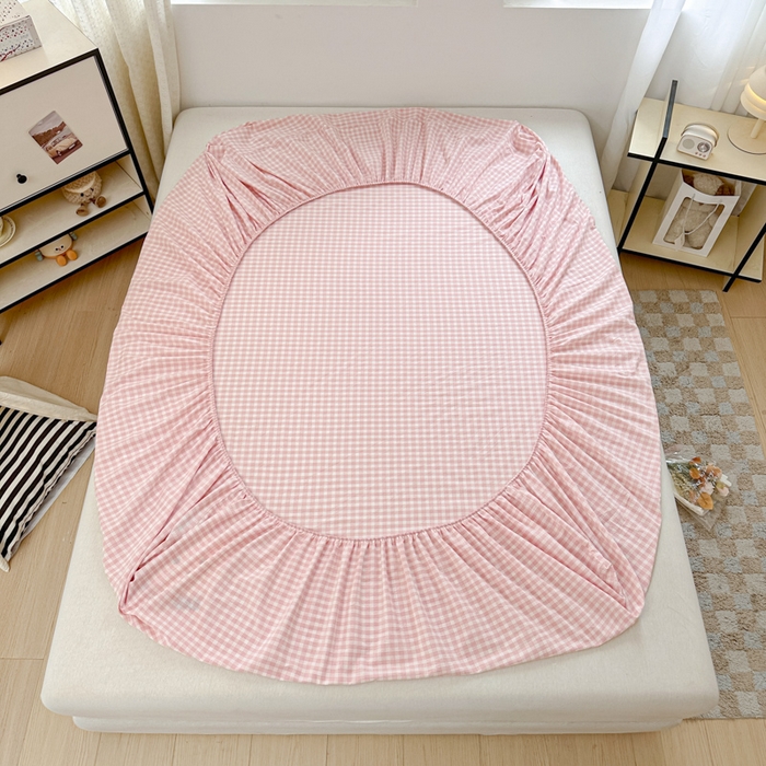 91家纺网 家纺一手货源 找家纺 佳汐蓝家纺 2025新款秋冬水洗棉单床笠单品床笠单件床笠 甜甜兔