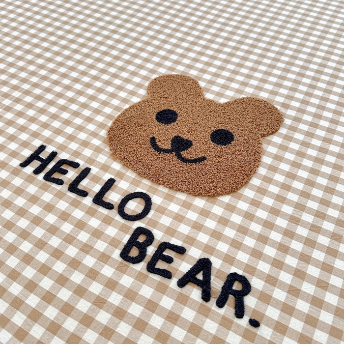 91家纺网 家纺一手货源 找家纺 佳汐蓝家纺 2025新款秋冬水洗棉单床笠单品床笠单件床笠 小棕熊