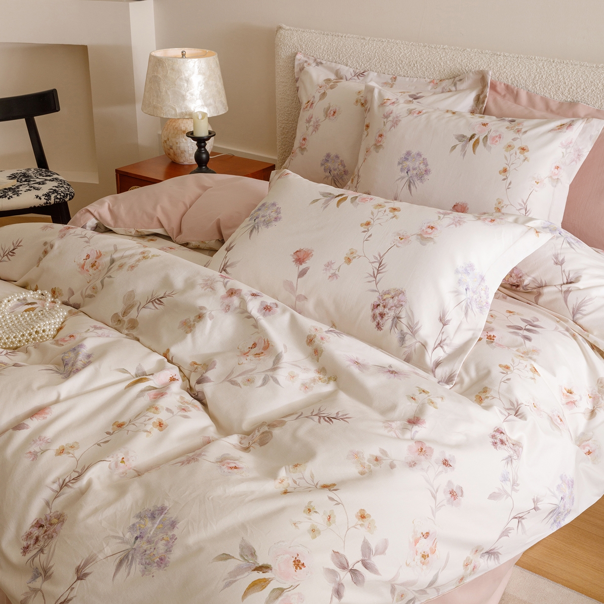 91家纺网 家纺一手货源 找家纺 （总）爱思佳 2025新款加厚全棉纯棉磨毛数码印花四件套