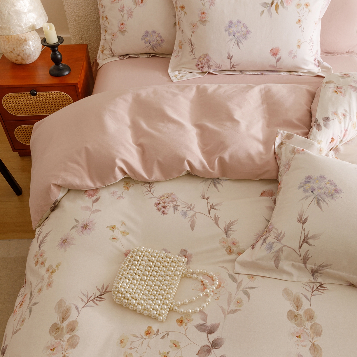 91家纺网 家纺一手货源 找家纺 （总）爱思佳 2025新款加厚全棉纯棉磨毛数码印花四件套