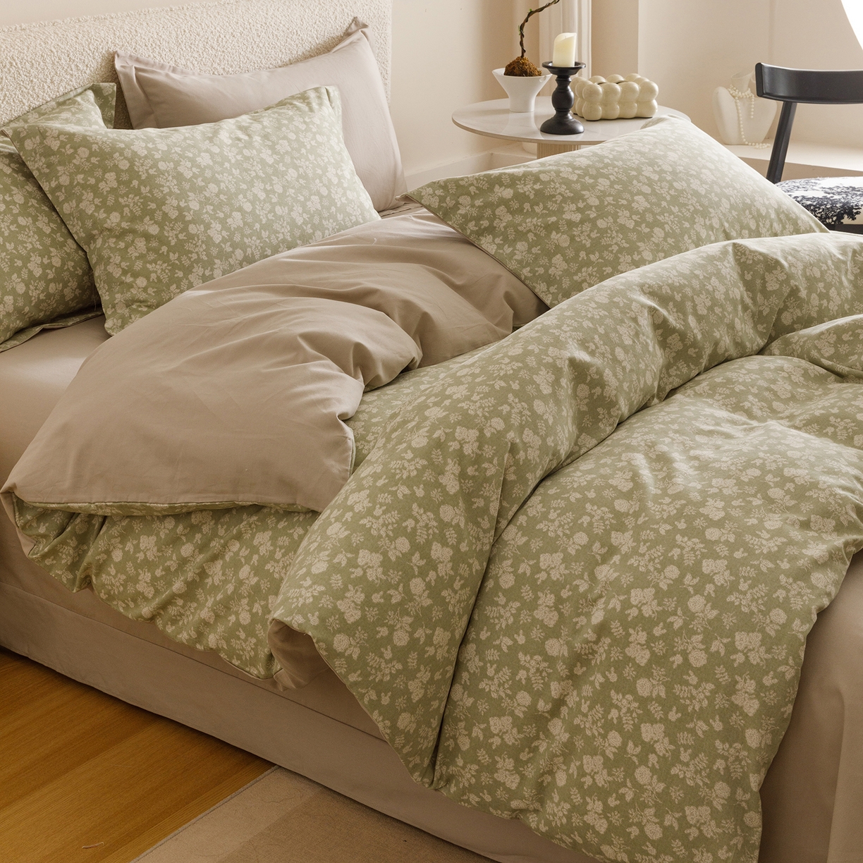 91家纺网 家纺一手货源 找家纺 （总）爱思佳 2025新款加厚全棉纯棉磨毛数码印花四件套