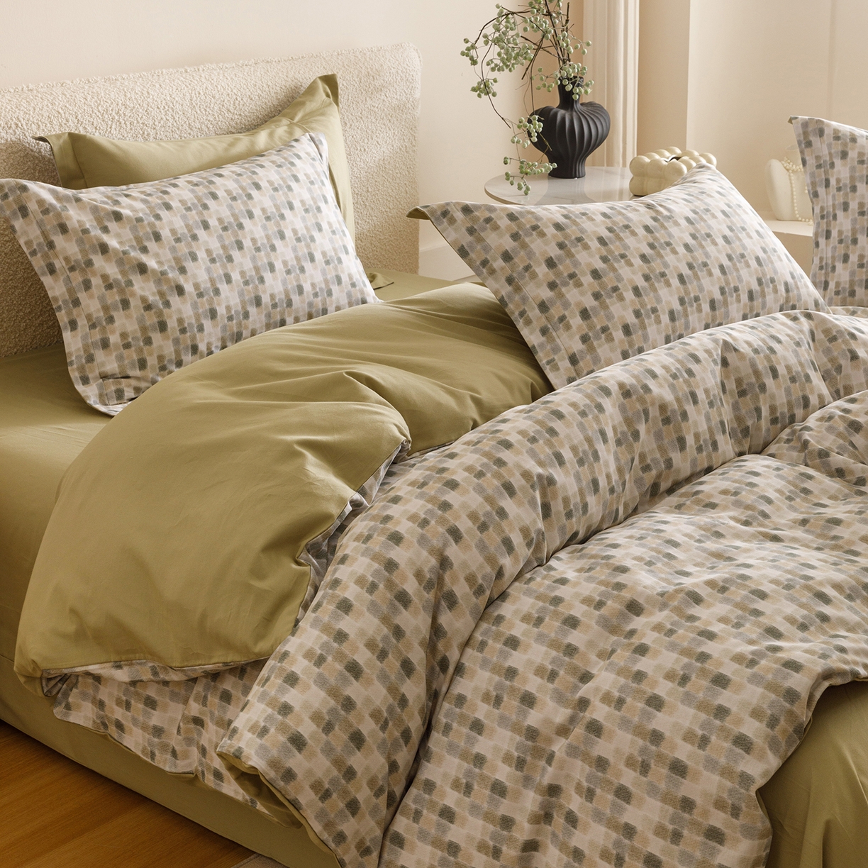 91家纺网 家纺一手货源 找家纺 （总）爱思佳 2025新款加厚全棉纯棉磨毛数码印花四件套