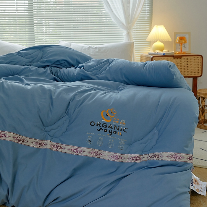 91家纺网 家纺一手货源 找家纺 （总）VIP被业 2025新款爱永恒大豆冬被水洗棉春秋被被子被芯