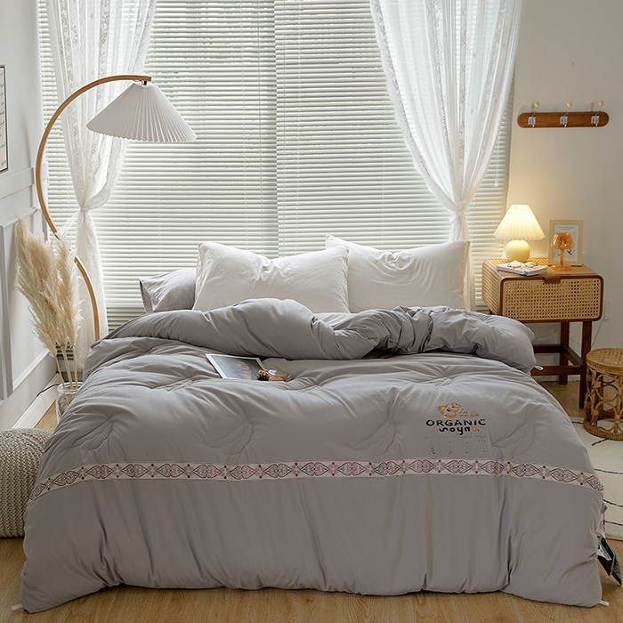 91家纺网 家纺一手货源 找家纺 （总）VIP被业 2025新款爱永恒大豆冬被水洗棉春秋被被子被芯