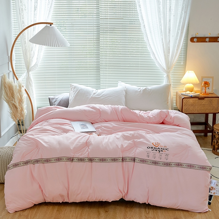 91家纺网 家纺一手货源 找家纺 （总）VIP被业 2025新款爱永恒大豆冬被水洗棉春秋被被子被芯